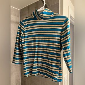 1970’s Queens Way to Fashion Striped Shirt Size: Small